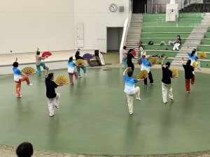 武術太極拳の日扇